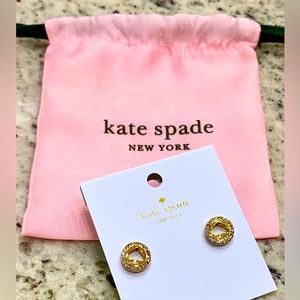 Kate Spade Spade Pave Earrings